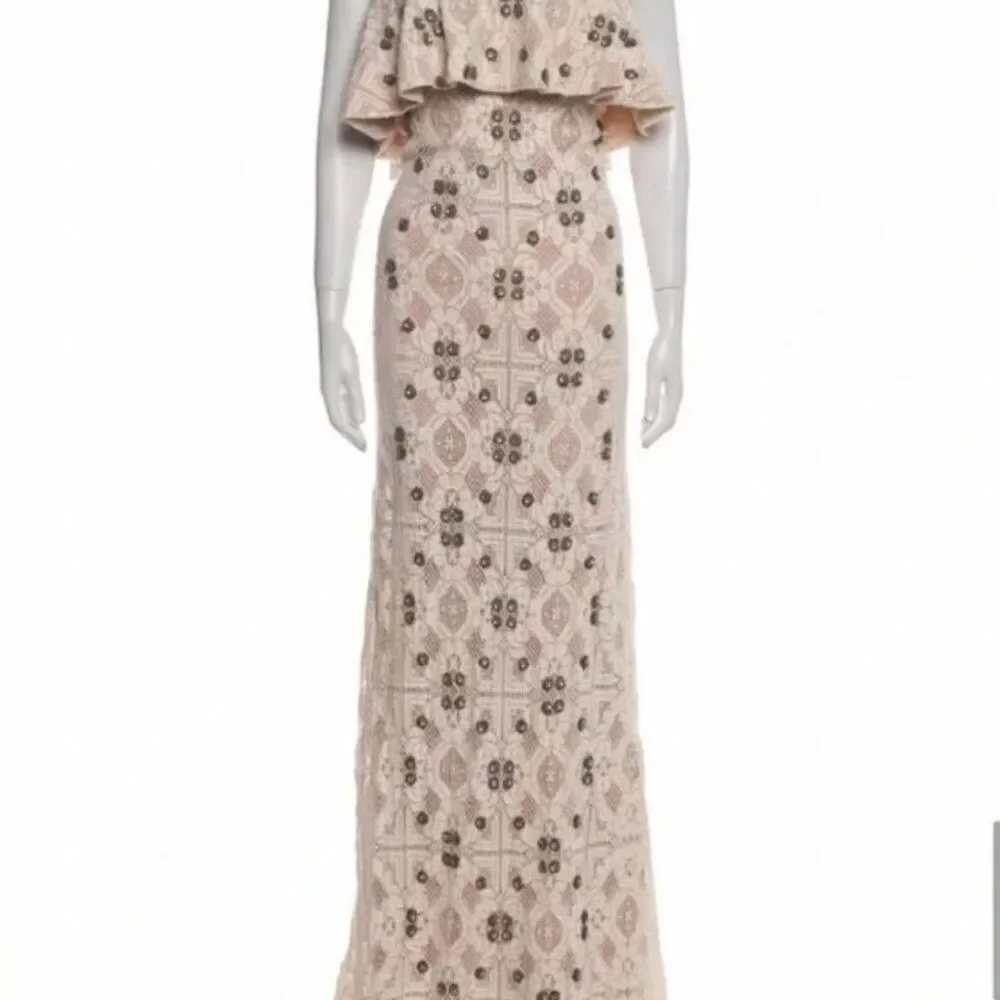 Nwt Johanna ortiz maxi lace dress - Picture 3 of 9